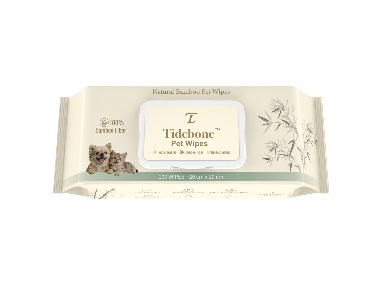 Tidebone Pet Wipes