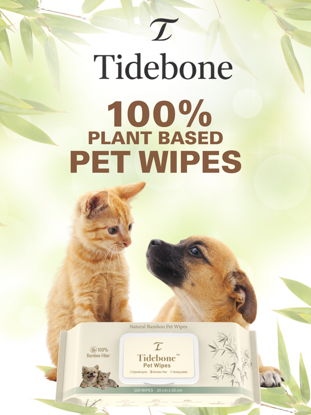Tidebone Pet Wipes