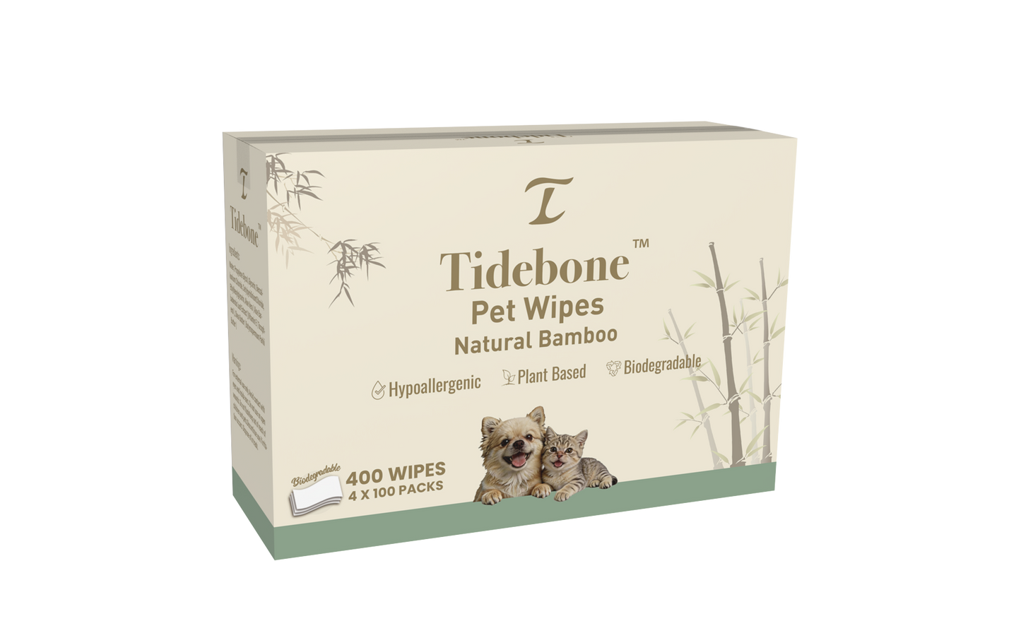 Tidebone Pet Wipes